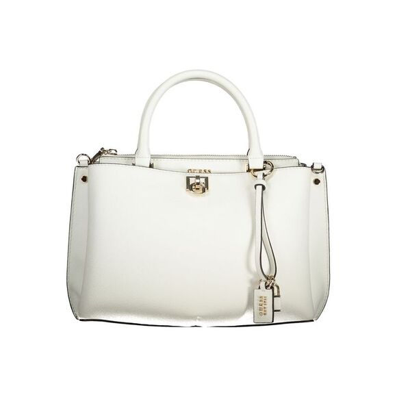 Guess Jeans White Polyurethane Women Women's Handbag